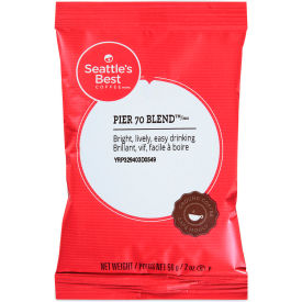 United Stationers Supply 12420869 Seattles Best™ Premeasured Coffee Packs, Pier 70 Blend™, 2.1 oz, Pack of 72 image.
