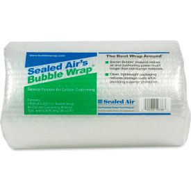 United Stationers Supply SEL19338 Sealed Air Bubble Wrap® Cushioning Material, 12"W x 30L x 3/16" Bubble, Clear, 1 Roll image.