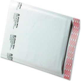 United Stationers Supply SEL39258 Sealed Air Jiffylite® Self Seal Mailers, #2, 8-1/2"W x 12"L, White, 100/Pack image.