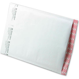 United Stationers Supply SEL39260 Sealed Air Jiffylite® Self Seal Mailers, #4, 9-1/2"W x 14-1/2"L, White, 100/Pack image.