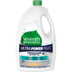 United Stationers Supply SEV 22929CT Seventh Generation® Natural Auto Dishwasher Gel, 65 oz. Bottle, 6 Bottle/Case image.