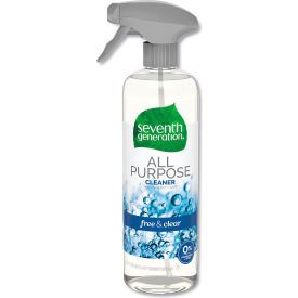United Stationers Supply 44713CT Seventh Generation® All-Purpose Cleaner, Unscented, 23 oz. Trigger Spray Bottle, 8/Case image.