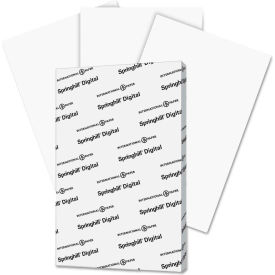 Springhill® Digital Index White Card Stock 11"" x 17"" 110 lb. White 250 Sheets/Pack
