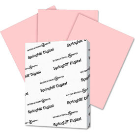Springhill® Digital Vellum Bristol Color Cover 8-1/2"" x 11"" 67 lb. Pink 250 Sheets/Pack