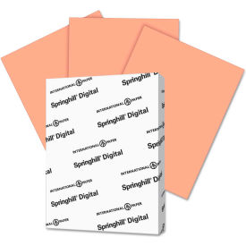 Springhill® Digital Index Color Card Stock 8-1/2"" x 11"" 90 lb. Salmon 250 Sheets/Pack