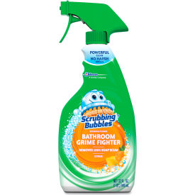 SC Johnson 306111 Scrubbing Bubbles® Multi Surface Bathroom Cleaner, Citrus Scent, 32 Oz. Spray Bottle, 8/Carton image.