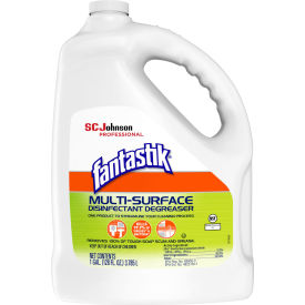 United Stationers Supply 311930EA Fantastik® Multi-Surface Disinfectant Degreaser, Pleasant Scent, Gallon Bottle image.