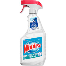 United Stationers Supply 312620 Windex® Multi-Surface Vinegar Cleaner, Pleasant Scent, 23 oz. Spray Bottle, 8/Case image.