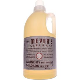 Mrs. Meyer's Laundry Detergent Liquid, Lavender, 64 oz. Bottle, 6 Bottles - 651367