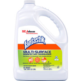 SC Johnson 311930 Fantastik® Multi-Surface Disinfectant Degreaser, 1 Gallon Refill 4 Bottles/Case image.