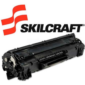 Skilcraft SKL-CE285A SKILCRAFT® Compatible Remanufactured CE285A (85A) Toner,1600 Page-Yield, Black image.