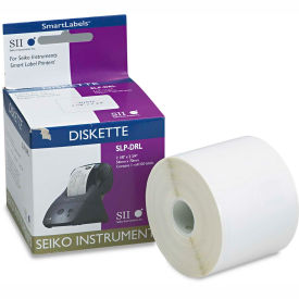 Seiko Instruments USA, Inc SLPDRL Seiko Self-Adhesive Disk/Badge Labels, 2-1/8 x 2-3/4, White, 320/Box image.