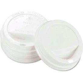 Solo Cups SCC TLP316 SOLO® Traveler Drink-Thru Lid, White image.