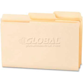 Smead Manufacturing Company 15301 Smead® SuperTab File Folders, 1/3 Cut Top Tab, Legal, Manila, 100/Box image.