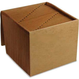 Smead Manufacturing Company 70168 Smead® 1-31 Indexed Accordion Expanding Files, 31 Pockets, Kraft, Letter, Brown image.