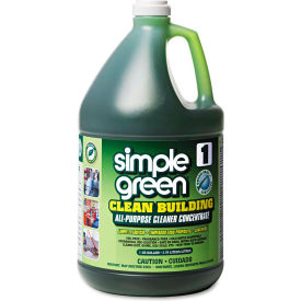 United Stationers Supply SMP11001CT Simple Green® Clean Building® All-Purpose Cleaner, Gallon Bottle, 2 Bottles - 11001 image.