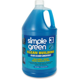 United Stationers Supply 1210000211301 Simple Green® Clean Building Glass Cleaner Concentrate, Unscented, Gallon Bottle image.