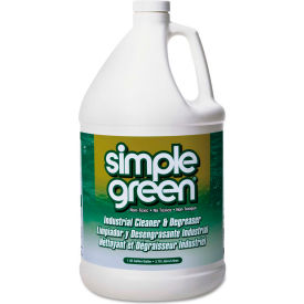 United Stationers Supply SMP13005EA Simple Green® Industrial Cleaner & Degreaser, 1 Gallon Bottle - 13005 image.
