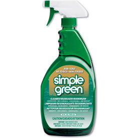 United Stationers Supply SMP13012CT Simple Green® Industrial Cleaner & Degreaser, 24 oz. Bottle, 12 Bottles - 13012 image.