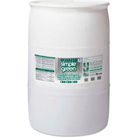 United Stationers Supply SMP19055 Crystal Simple Green® Industrial Cleaner and Degreaser, 55 Gallon Drum - 19055 image.