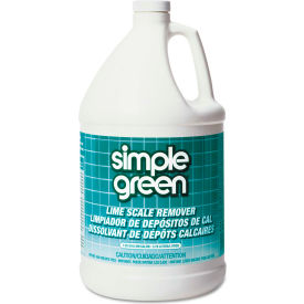 United Stationers Supply SMP50128 Simple Green® Lime Scale Remover, 1 Gallon Bottle, 6/Case - 50128 image.