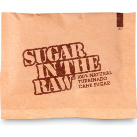 United Stationers Supply 4480050319 Sugar in the Raw® Sugar Packets, 0.2 oz., Pack of 400 image.