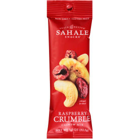 United Stationers Supply 9386900362 Sahale Snacks® Glazed Mixes, Raspberry Crumble Cashew Trail Mix, 1.5 oz Pouch, 18/Ctn image.