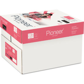Pioneer PIO1122F Pioneer Multipurpose Paper - Bright White - 22 lbs. - 8-1/2" x 11" - 5000 Sheets/Carton image.