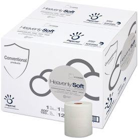 United Stationers Supply 410098 Paper Towel, 7.8" x 600 ft, White, 12 Rolls/Case image.