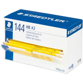 Staedtler, Inc C/O Sp Richards 13247C144A6--TH Staedtler® Woodcase Pencil, HB (#2.5), Black Lead, Yellow Barrel, 144/Pack image.