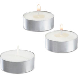Tealight Candle, 5 Hour Burn, White, Pack of 500 view 2