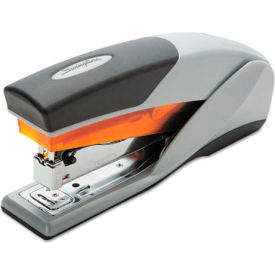Swingline 66402 Swingline® LightTouch® Reduced Effort Full Size Stapler, 25 Sheet Capacity, Gray/Orange image.