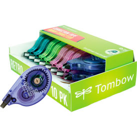 Tombow 68723 Tombow® Correction Tape Value Pk 1/6" x 394" Assorted 10 Pack image.
