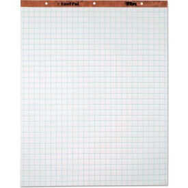Tops Business Forms 7900 Drilled Easel Pads, 27 x 34, 1" Squares, 50 Bond Sheets/Pad, 4 Pads/Carton image.