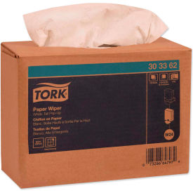 Tork , Multipurpose Paper Wiper, 9-3/4 x 16-3/4, White, 125/Box, 8 Boxes/Carton - 303362