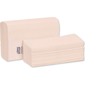 United Stationers Supply 420580 Tork® Premium Multifold Towel, 1-Ply, 9" x 9.5", White, 250/Pack, 12 Packs/Case image.