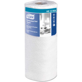 United Stationers Supply HB1990A Tork® Universal Perforated Towel Roll, 2-Ply, 11" x 9", 84 Sheets/Roll, 30 Rolls/Case - HB1990A image.