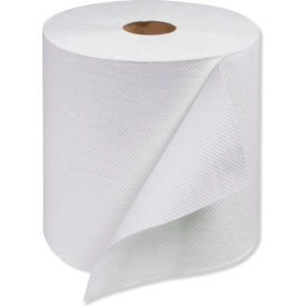 United Stationers Supply RB8002 Tork® Universal Hand Towel Roll, 7.88" x 800 ft, White, 6 Rolls/Case - RB8002 image.