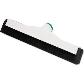 Unger Enterprises, Inc. PM45A Unger Light Duty Straight Sanitary Standard Floor Squeegee, Foam Rubber, 18" - PM45A image.