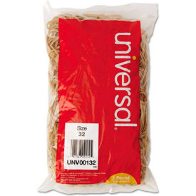 United Stationers Supply UNV00132 Universal® Rubber Bands, Size 32, 3 x 1/8, 820 Bands/1lb Pack image.
