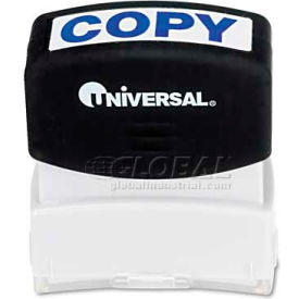 Universal UNV10047*** Universal Message Stamp, COPY, Pre-Inked/Re-Inkable, Blue image.