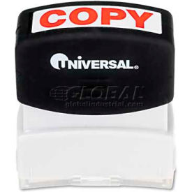 Universal UNV10048*** Universal Message Stamp, COPY, Pre-Inked/Re-Inkable, Red image.