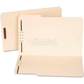 Universal UNV13520*** Universal® Manila Folders, Two Fasteners, 1/3 Tab, Legal, 50/Box image.