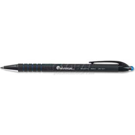 United Stationers Supply UNV15511 Universal One Comfort Grip Ballpoint Retractable Pen, Blue Ink, Medium, Dozen image.