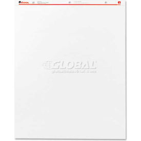 Universal Recycled Easel Pads, Unruled, 27 x 34, White, 50-Sheet 2/Carton