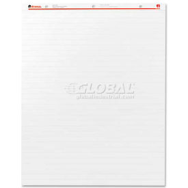 United Stationers Supply UNV35601 Universal® Recycled Easel Pads, Faint Rule, 27 x 34, White, 50-Sheet 2/Carton image.