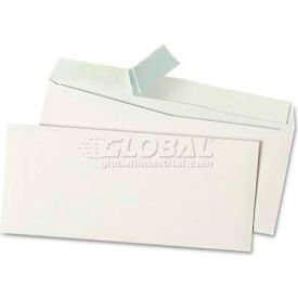 United Stationers Supply UNV36002 Universal One® Peel & Seal Strip Business Envelopes, #10, 9-1/2"W x 4-1/8"H, White, 100/Pack image.