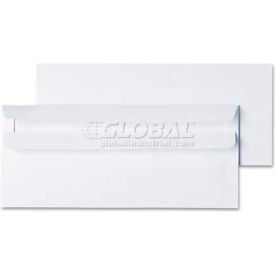 United Stationers Supply UNV36100 Universal One® Self Seal Business Envelope, #10, 9-1/2"W x 4-1/8"H, White, 500/Pack image.