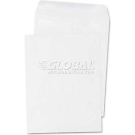 United Stationers Supply UNV42100 Universal One® Self Seal Catalog Envelopes, 9"W x 6"H, White, 100/Pack image.