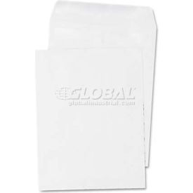United Stationers Supply UNV42101 Universal One® Self Seal Catalog Envelopes, 12"W x 9"H, White, 100/Pack image.